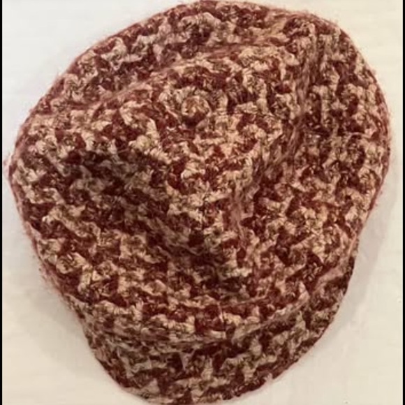 San Diego Hat Company WOOL Red and Cream Tweed Cap - Picture 8 of 12
